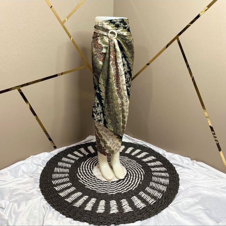 TERBARU ROK LILIT MOTIF BATIK//ROK LILIT WRAP SKIRT BATIK//ROK BATIK TALI