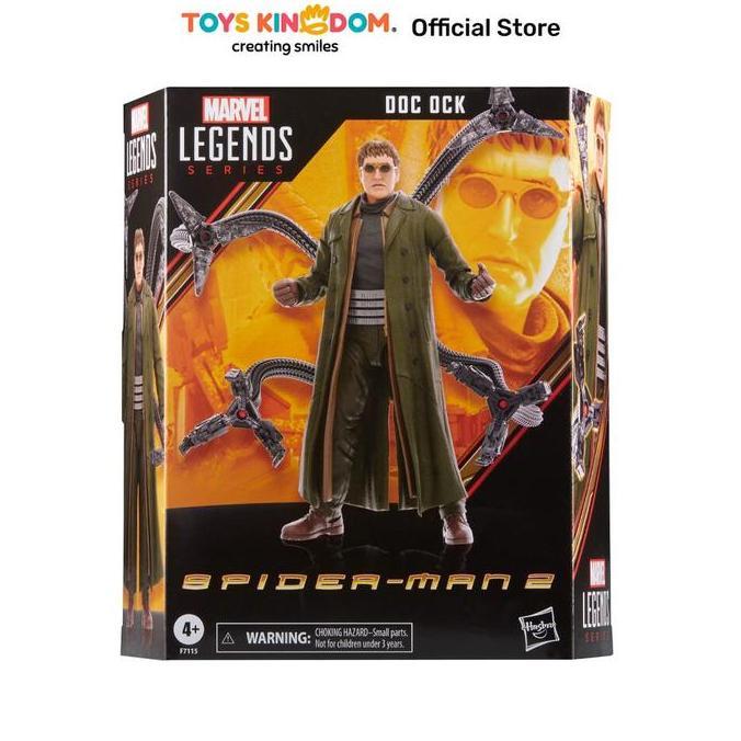 SPIDERMAN ACTION FIGURE LEGENDS DELUXE 8 DOC OCK F7115