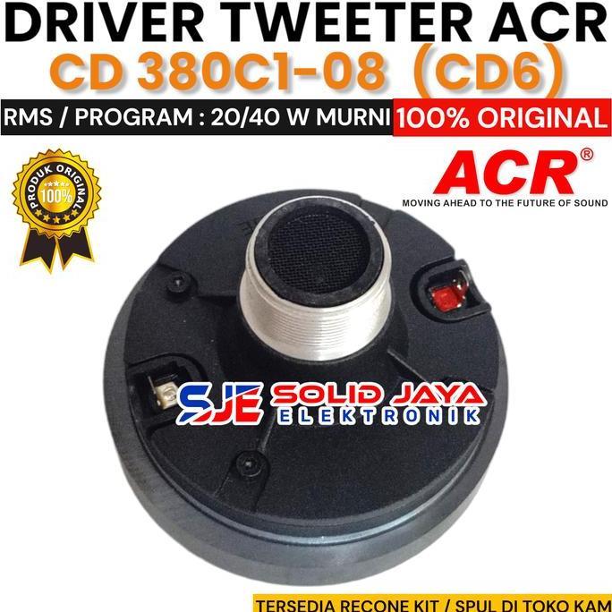 DI143 - DRIVER TWEETER ACR CD6 CD 380C1-08 TWETER TWITER CD 6 CD-6 TWITTER HI