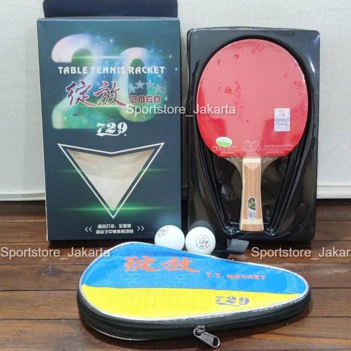 BEBAS ONGKIR - Bet Pingpong 729 2060 Original - Bat Tenis Meja friendship 729 2060