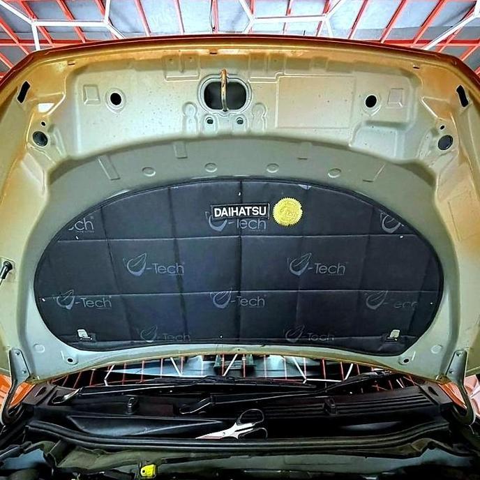 BEBAS ONGKIR - Daihatsu Ayla 2023 Peredam Kap Mesin Mobil V-Tech