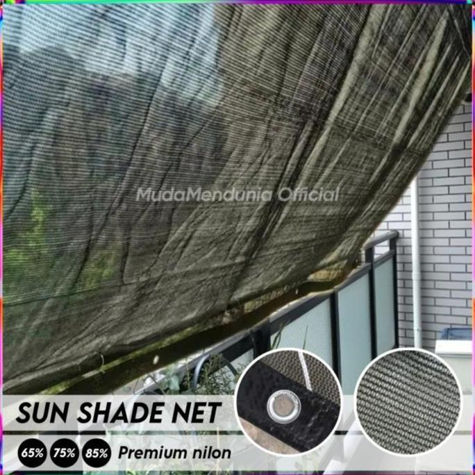 Paranet nylon nilon shading net list kain mata ayam