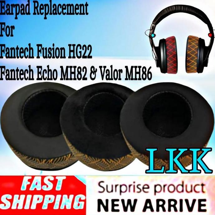 DR276 - Earcup Earpad Fantech Echo Fusion Valor HG22 MH82 MH86 MH 82 86 HG 22