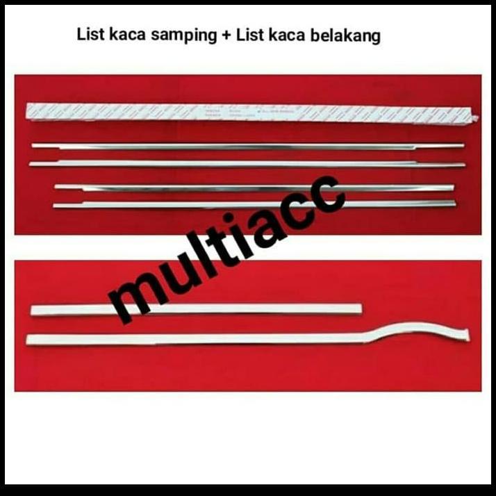 TERLARIS PAKET LIST KACA SAMPING DAN BELAKANG MOBIL AVANZA XENIA 2004-2011 