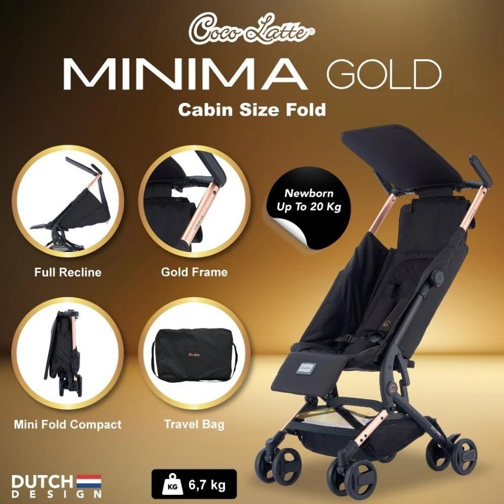 Cocolatte Minima+ Plus Stroller Baby Bayi Cabin Size