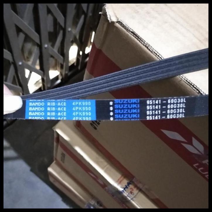 GRATIS ONGKIR SGP FAN BELT 4PK990 BANDO TALI KIPAS FANBELT 4PK 990 BALENO 