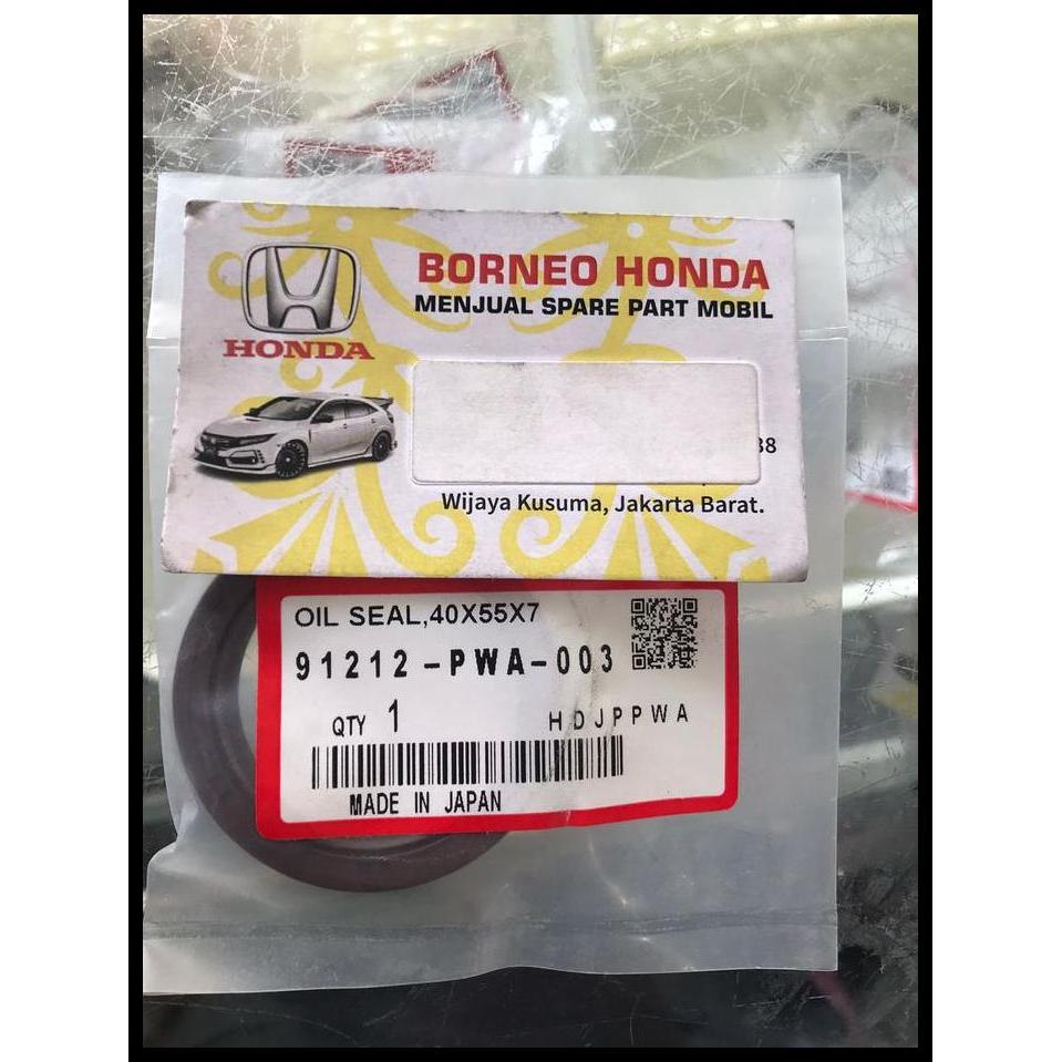 BEST DEAL OLI SEAL SIL KREK KRUK AS CRANKSHAFT DEPAN 40X55X7 JAZZ GD3 GE8 GK5 CITY GD8 GM2 GM6 HRV B