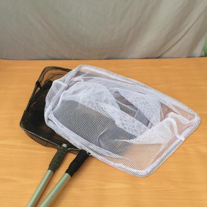 Serokan Ikan 50 Cm Serok Jaring Serokan Ikan Koi Nila Mas Lamit Ikan Hias Gagang Aluminium Terlaris