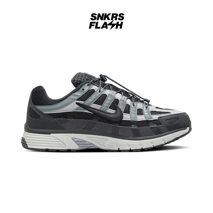 NIKE P 6000 Anthracite Smoke Grey Sepatu Sneakers Pria - HQ3818001 - Size 45