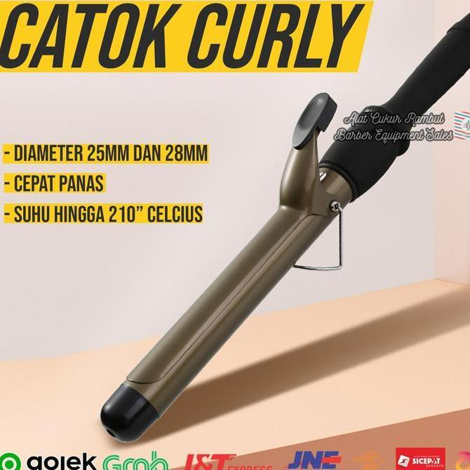Catok Catokan Rambut Hair Curler Curly Keriting Rambut Profesional Straightener [terbaik]