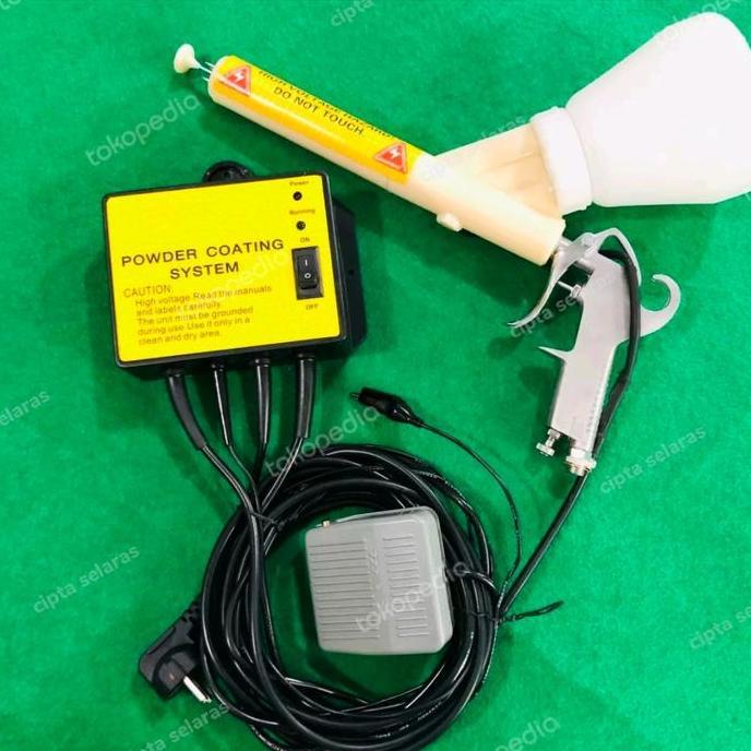 Powder coating cup tempat bubuk powder coating gun