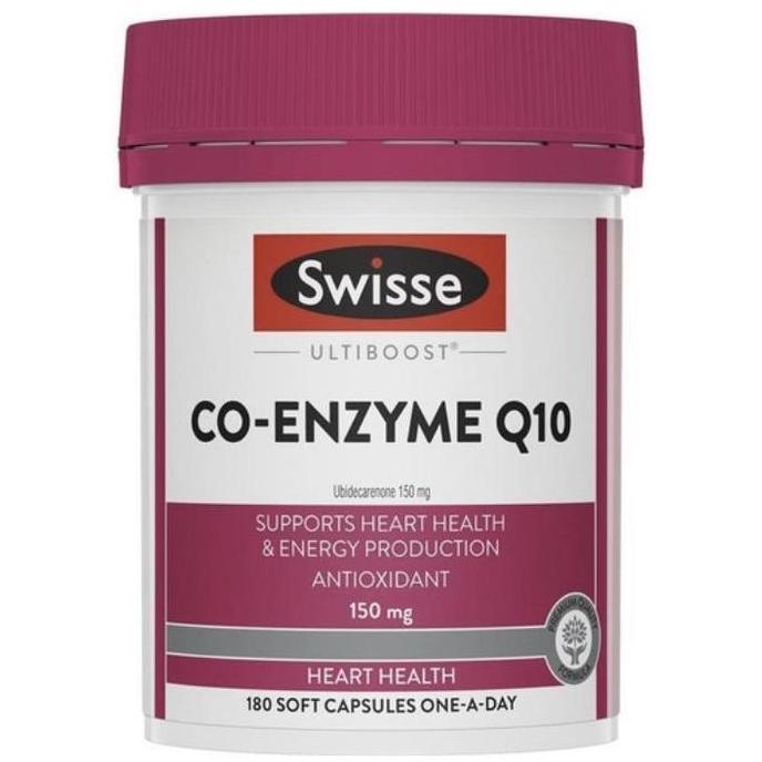 Swisse Coenzyme Q10 150mg Isi 180 soft capsules