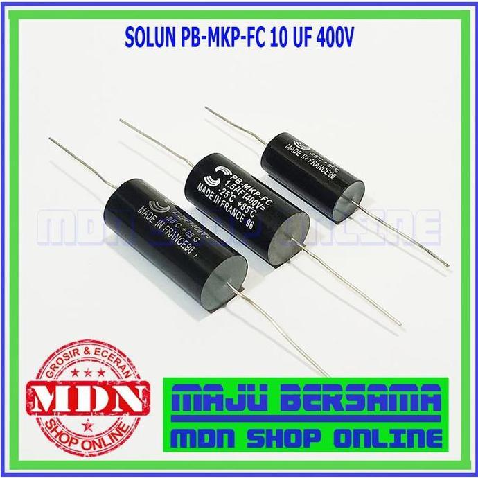 Ofwc- Solun 10 Uf - Kapasitor 10 Uf 400V - Kapasitor Tweeter Kualitas Bagus