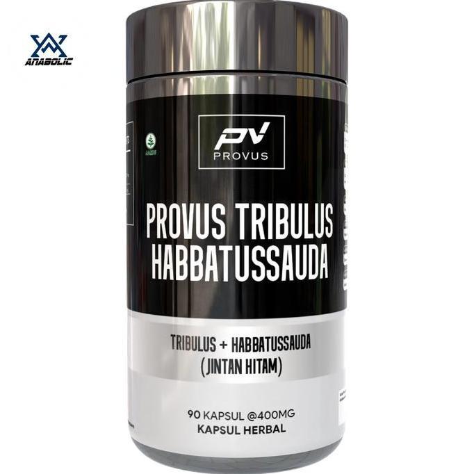 PROVUS TRIBULUS + HABBATUSSAUDA 90 CAPSUL TESTO TESTOSTERONE BOOSTER BPOM ORIGINAL 