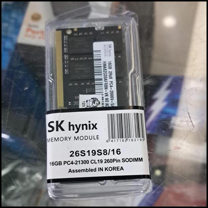 MEMORY RAM DDR4 16GB PC4 2666MHZ SODIM HYNIX/KINGSTONE best seller