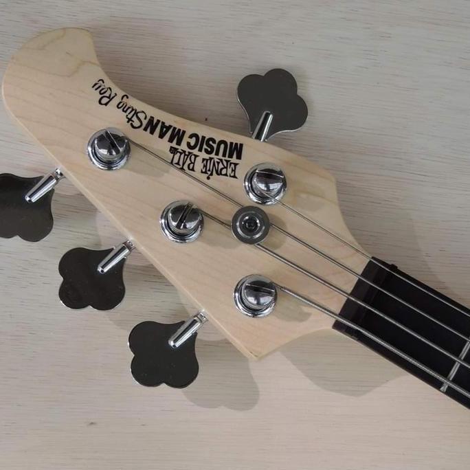 Murah GITAR BASS ELEKTRIK MUSICMAN STRINGRAY ( NATURAL ) Non COD