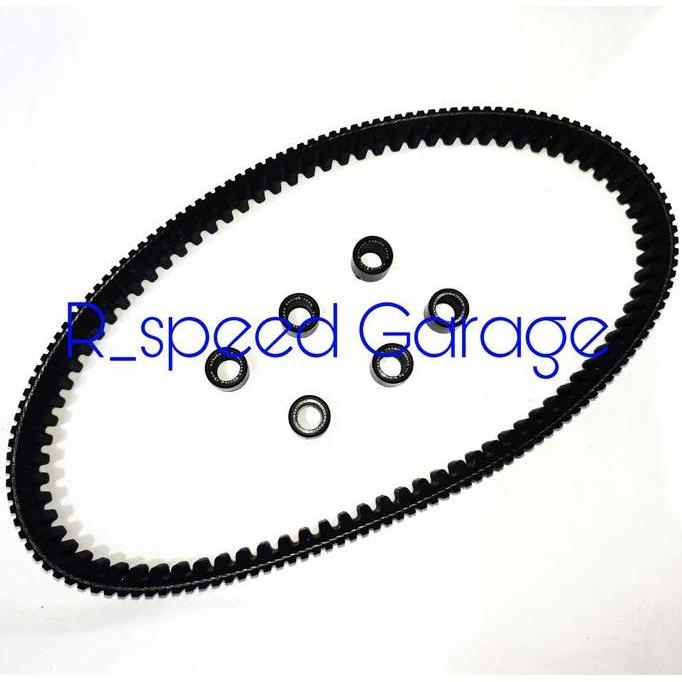 PAKET BELT COG & ROLLER BRT VARIO 125 K35 ESP LED K60 K60K K60P K60R K2V KV2G