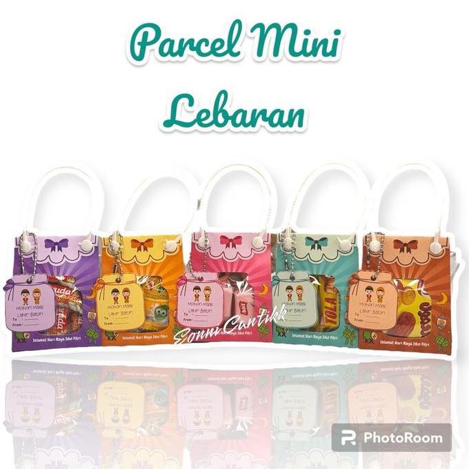 (BEST SELLER) 20 pcs Parcel Mini - Amplop Lebaran Parcel - Amplop Lebaran Lucu Kertas Paper Plastik 