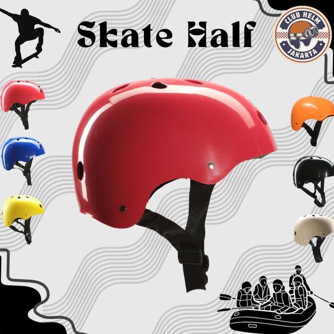 Helm Sepeda Arung Jeram Out Bound Atv Flying Fox Skate Board Anak