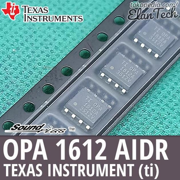 Trikikal- Opa1612 / Opa1612Aidr Texas Instruments Ti Ori Original Asli Elantech