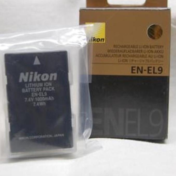 BATTERY NIKON EN-EL9 Untuk kamera nikon D40/D40X/D60/D5000