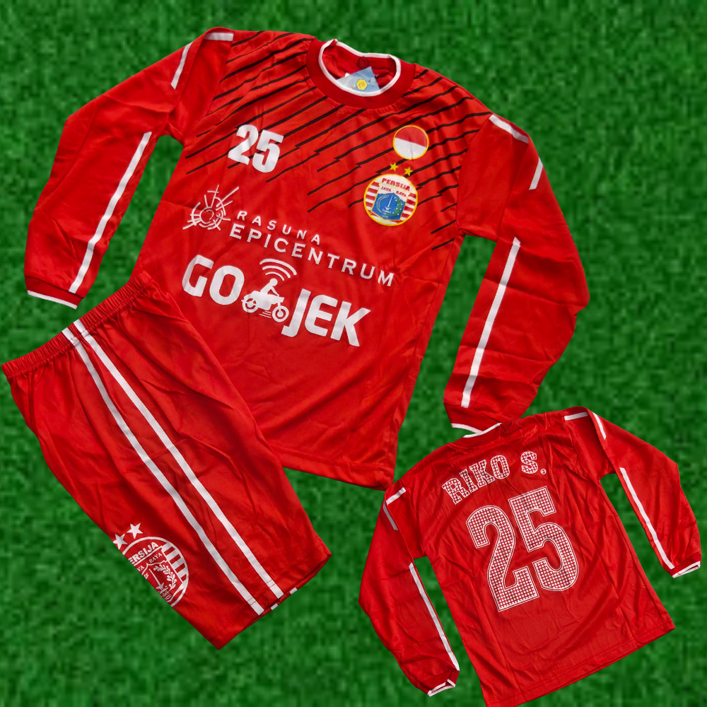 Setelan baju kiper anak persija jakrta/baju bola kper persija