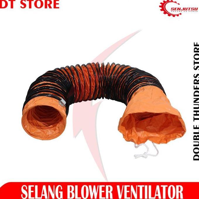 Senjutsu Selang Blower Ventilator 16"X5Mtr Flexible Duct Hose 16Inch X 5Meter