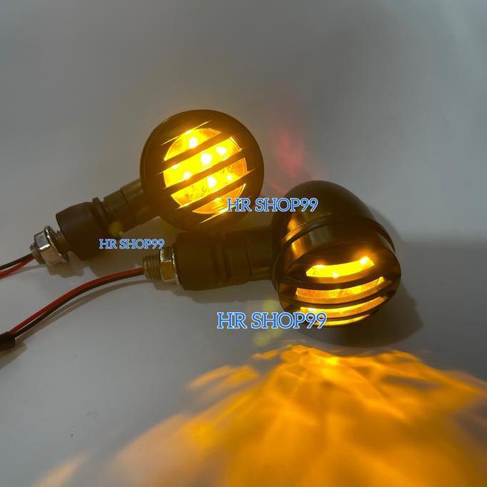 Bycle- Lampu Sein Led Tralis Japstyle - Sen Tralis Led - Sein Led Custom