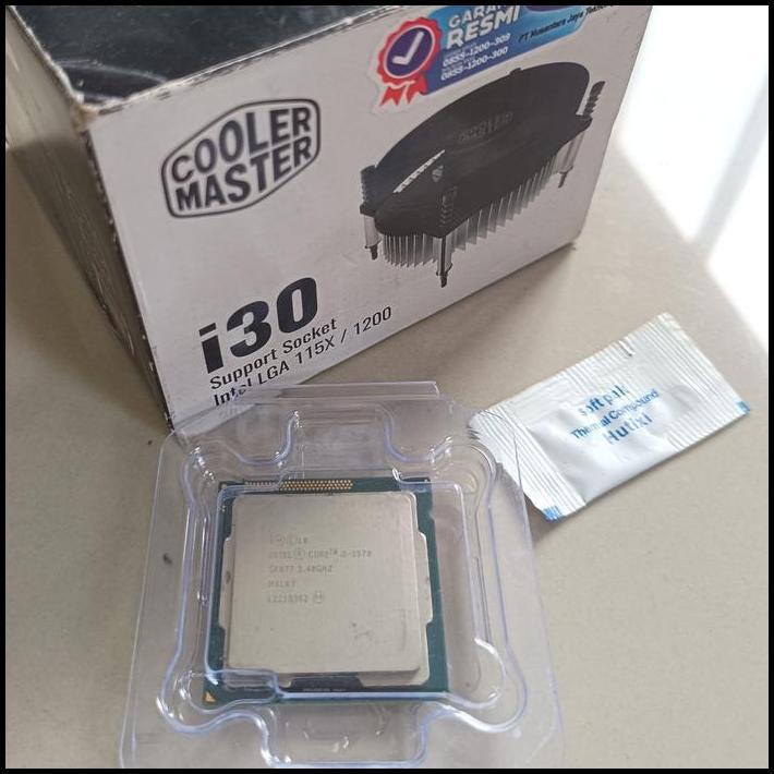 Paket Processor Core i5-3570 i5 3570 + Fan Cooler Master best seller
