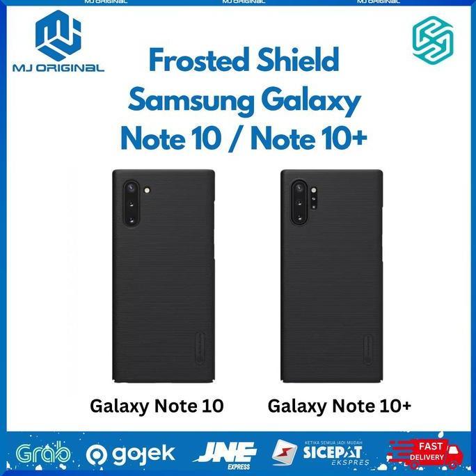 Original Nilkin Frosted Shield Samsung Galaxy Note 10 Note 10 plus (TERBAIK) (TERBARU) (TERMURAH)