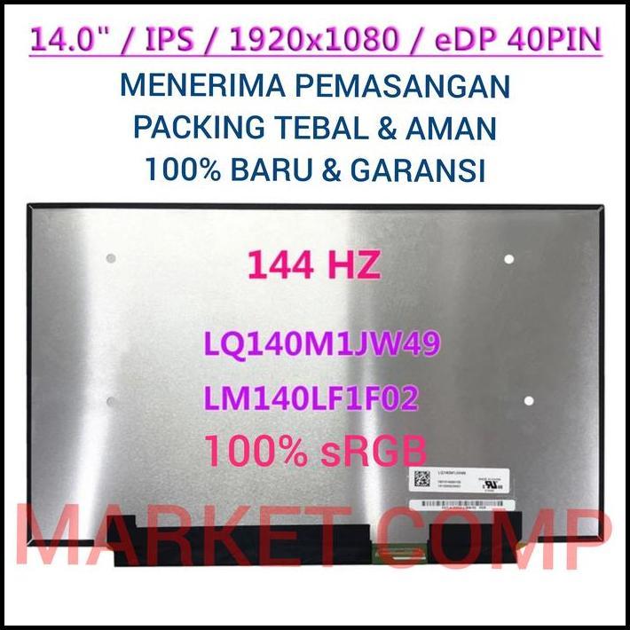 LAYAR NOTEBOOK LED LCD LAPTOP GAMING ASUS ZEPHYRUS GA401 GA401Q GA401QC GA401QEC GA401QE GA401QM GA4