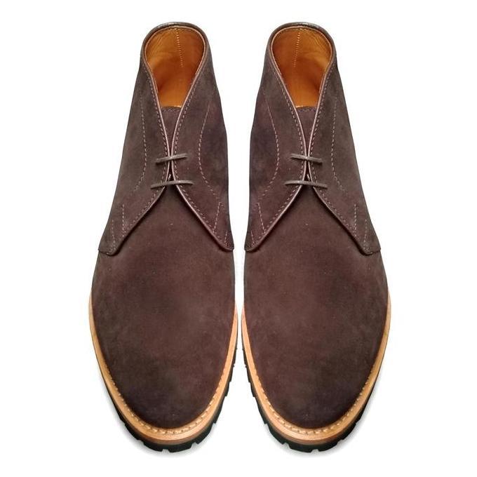 Promo Fortuna Shoes Sepatu Kulit Pria Chukka Boots - Vibram 7910