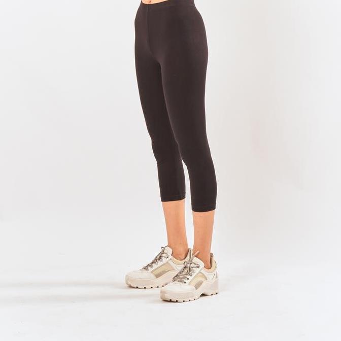 Lansungkirim- Lee Vierra Legging Basic Capri, Celana Legging 7/8