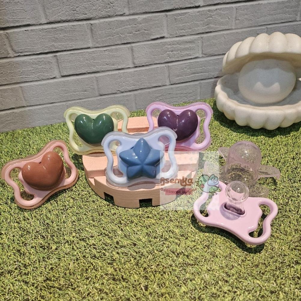 termurah empeng kupu love termurah / empeng bayi gepeng bulat murah / empeng dot gepeng bulat bayi