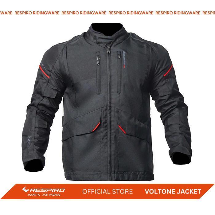Respiro Jaket VOLTONE | Jaket Motor Harian Pria Windproof