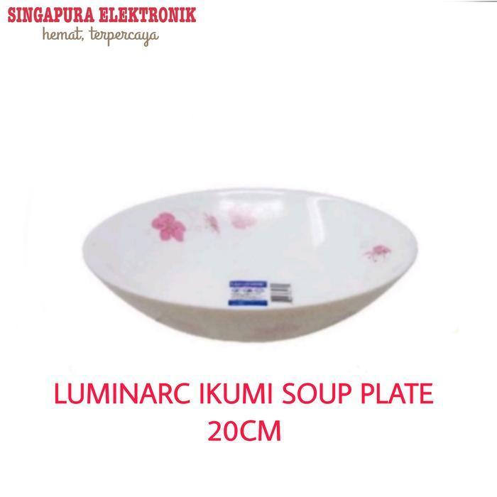 Luminarc Diwali Ikumi Soup Plate 20cm/Piring Sop Q-4401