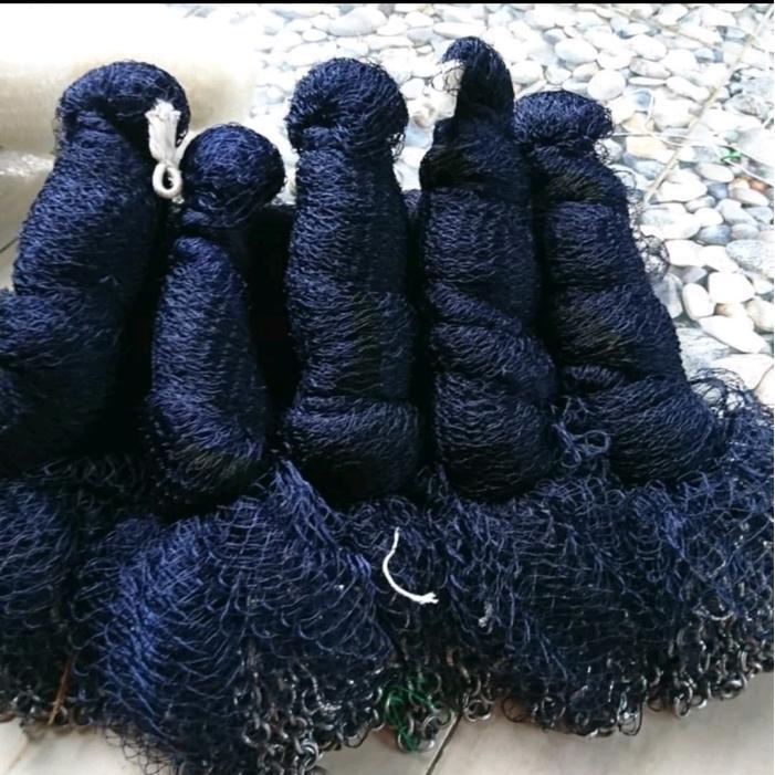 TERBARU Jala lempar 9 feet nilon 2,5 meter 3/4 inci udang ikan siap pakai