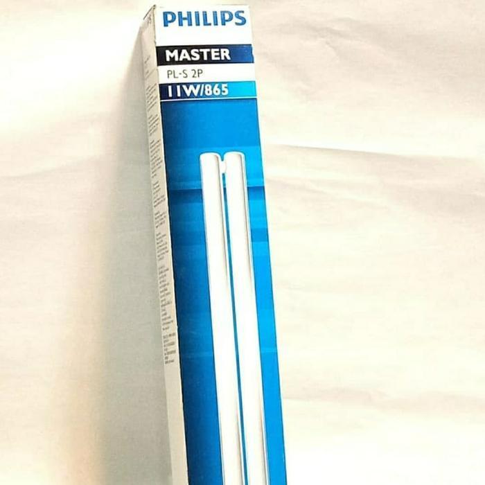 lampu tusuk 2pin philips 11 wat pls-2p cahaya putih