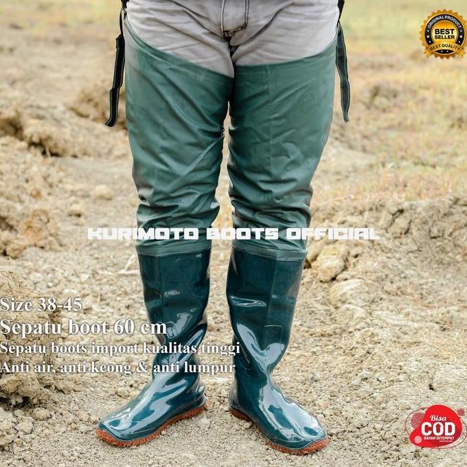 Kakikaki- Sepatu Boots Celana Panjang 110 Cm / 80 Cm / 75 Cm / 60Cm / 55 Cm Sawah Petani Anti Air An
