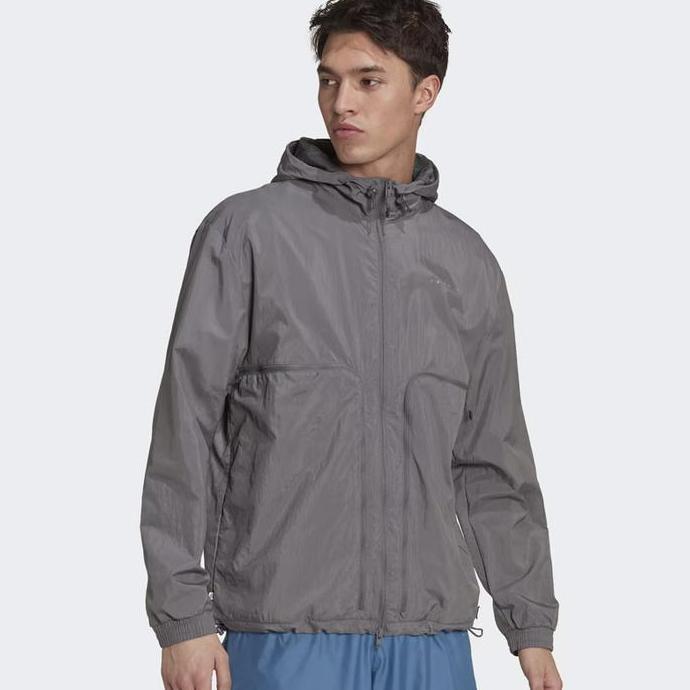 TERBARU Jaket Adidas RIFTA Reclaim Windbreaker Grey HK2774 ORIGINAL