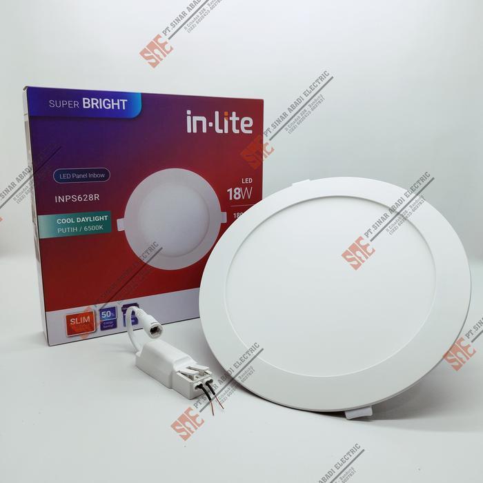 Lampu Downlight Led Inlite 18 Watt Inbow 3000K/4000K/6500K INPS628R