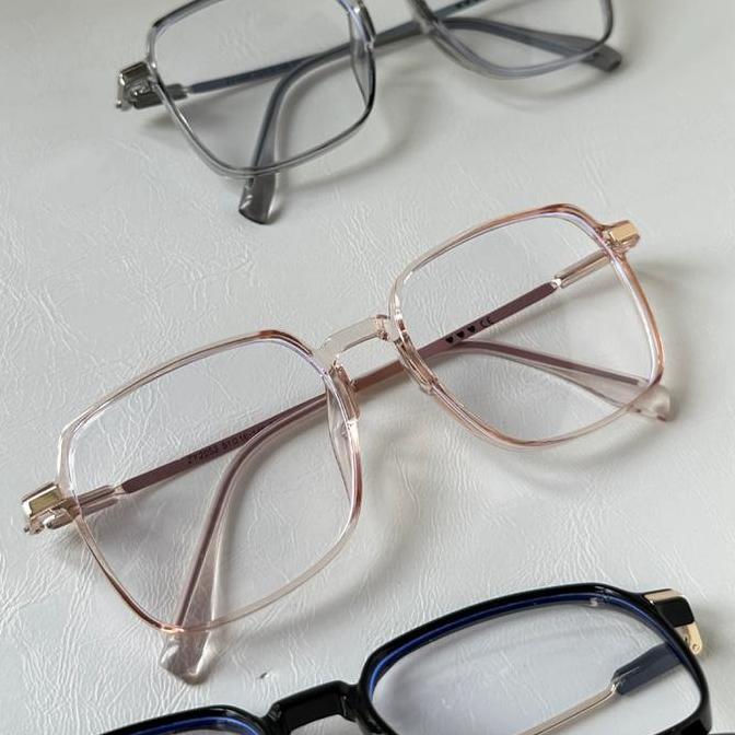 Whynot- Kacamata Minus -50 -100 -150 -200 -250 -300 -350 -400 Anti Radiasi Kotak Gaya Wanita Pria