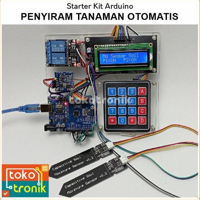 Penyiram Tanaman Otomatis Dg Arduino Kit Kualitas Terbaik Harga Termurah