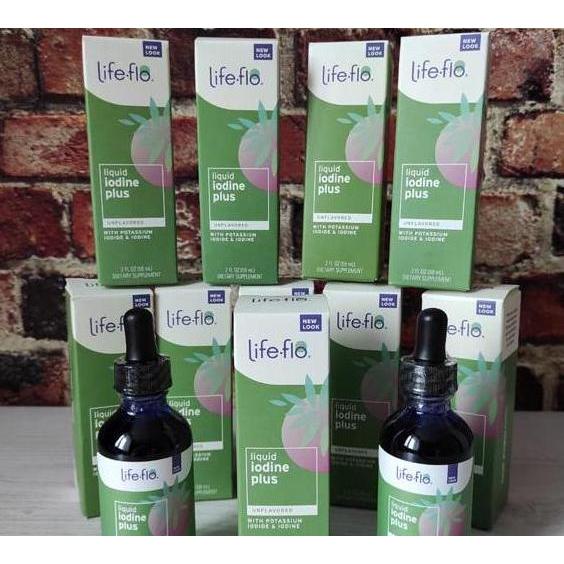 Healtiwi- Life-Flo Liquid Iodine Plus With Iodine & Potassium Iodine 59Ml