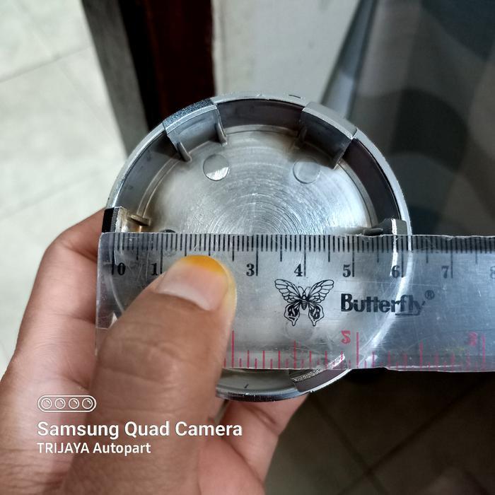 Tutup Velg Tutup Dop As Roda Variasi Enkei Merah Dl 7Cm ,Dd 5.9Cm Original Dan Terpercaya