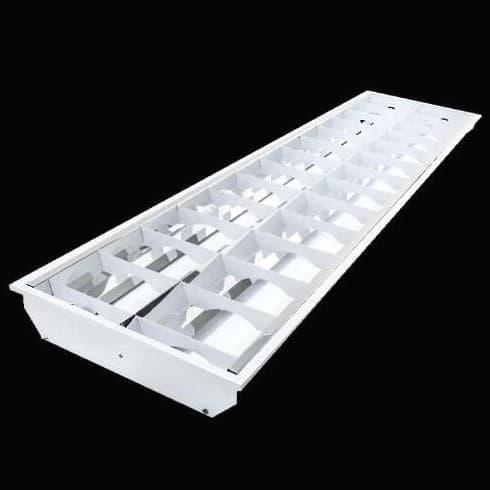 kap lampu RMI 2x36w merk pyramid