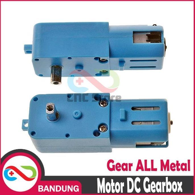 (Allthebest) MOTOR DC GEARBOX METAL GEAR TT MOTOR SINGLE SHAFT ALL METAL