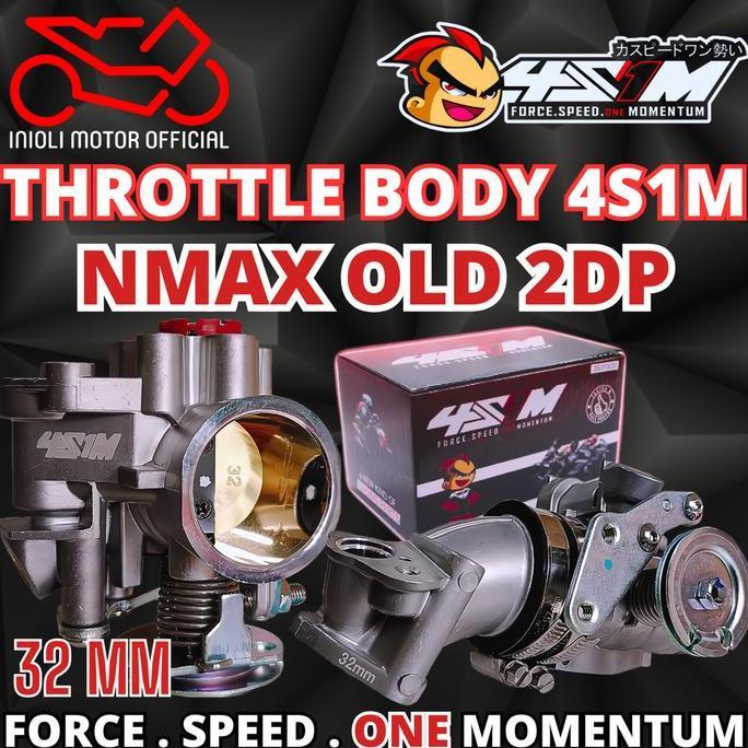 THROTTLE BODY TB 4S1M NMAX 155 OLD N-MAX N MAX 2DP TB RACING 4S1M 30MM 32MM 34MM 36MM 30 32 34 36 MM