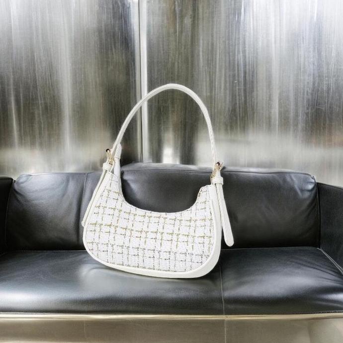 Beranigaya- Delissa Shoulder Bag Wanita Hobo Bag Kanvas Selempang