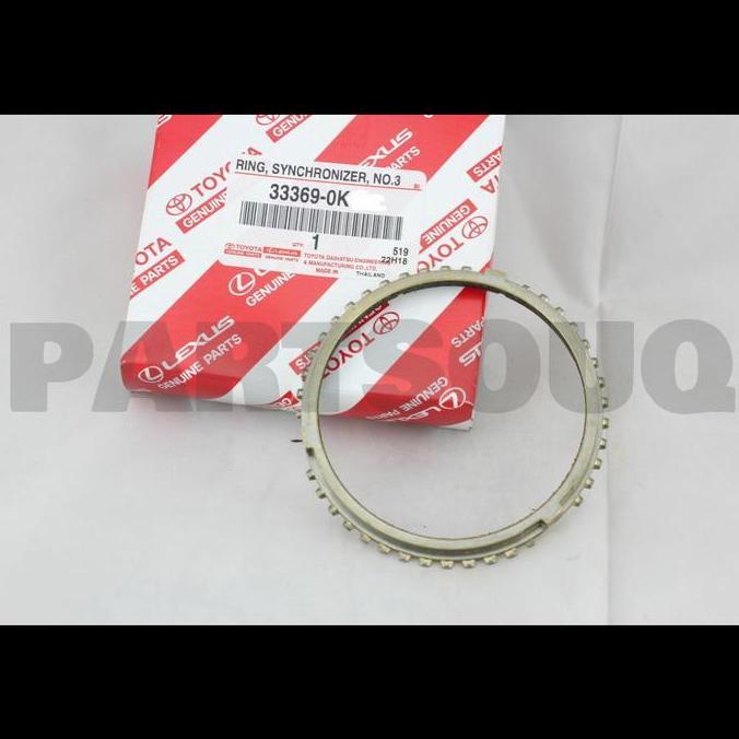 Ring Synchronizer Gigi No.3 Ori 33369-0Kxsx Hilux Termurah